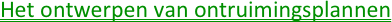 Het ontwerpen van ontruimingsplannen